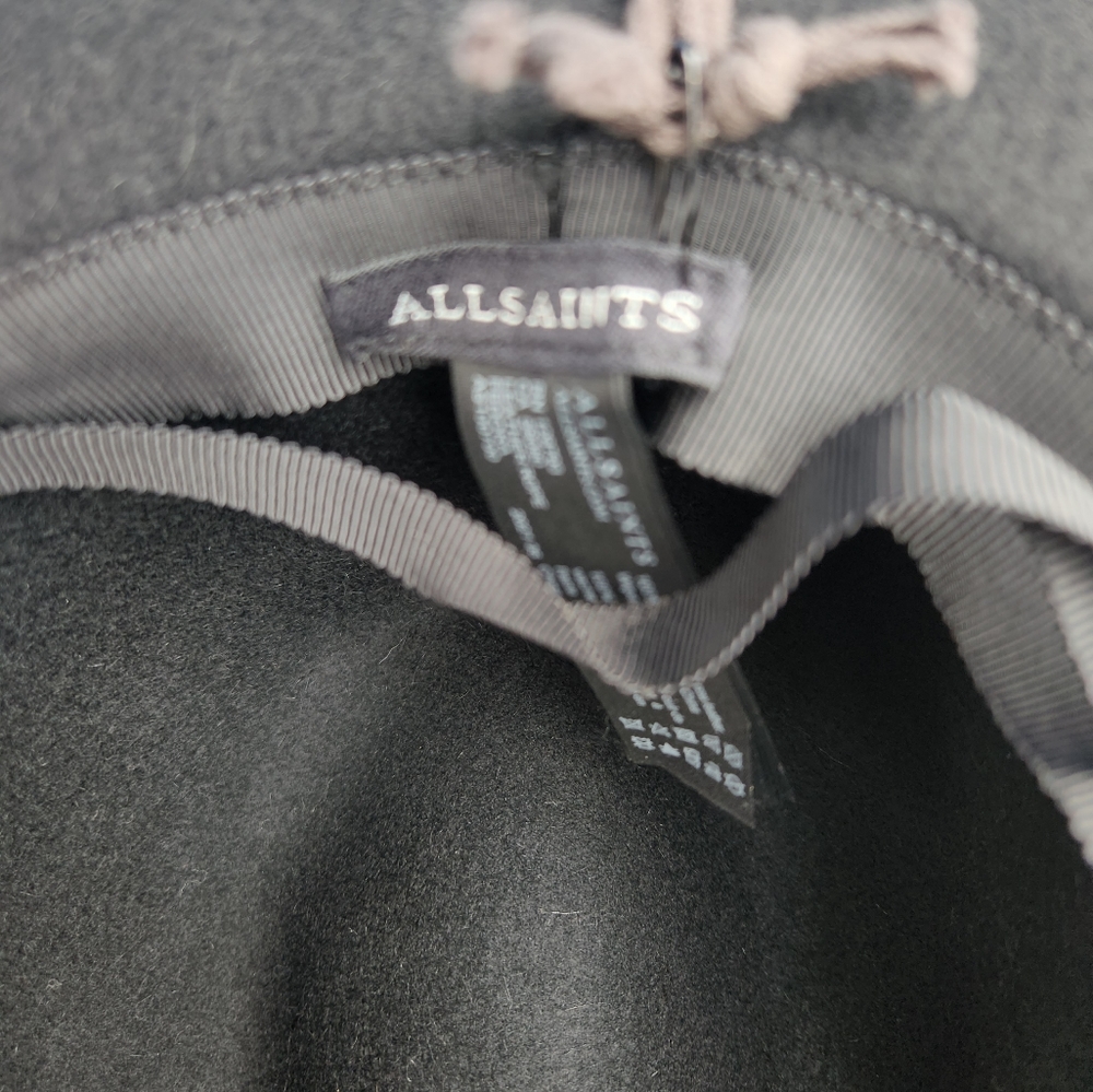 Leather rope Wool fedora - Picture 7 of 9
